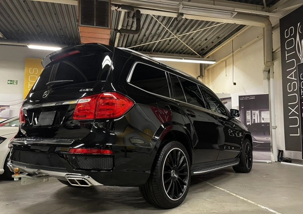 Mercedes-Benz GL cena 209000 przebieg: 82000, rok produkcji 2014 z Lubliniec małe 562